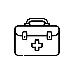 Icon of a doctorchest / first aid kit