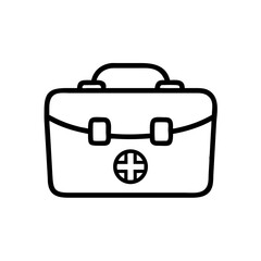 Icon of a doctorchest / first aid kit