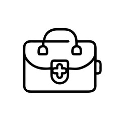 Icon of a doctorchest / first aid kit