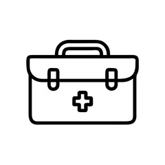 Icon of a doctorchest / first aid kit