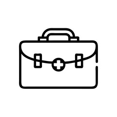 Icon of a doctorchest / first aid kit
