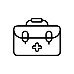 Icon of a doctorchest / first aid kit