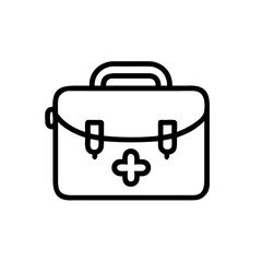 Icon of a doctorchest / first aid kit