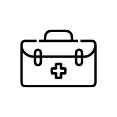 Icon of a doctorchest / first aid kit
