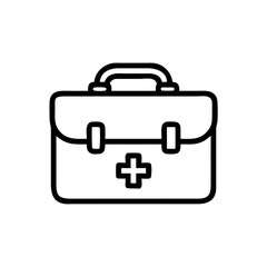 Icon of a doctorchest / first aid kit
