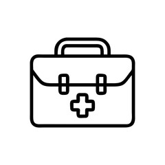 Icon of a doctorchest / first aid kit