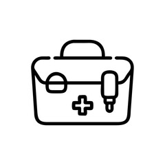 Icon of a doctorchest / first aid kit