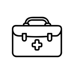 Icon of a doctorchest / first aid kit