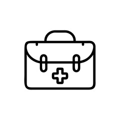 Icon of a doctorchest / first aid kit