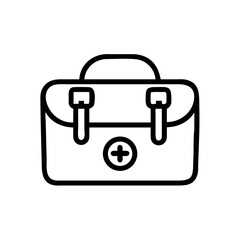 Icon of a doctorchest / first aid kit
