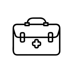 Icon of a doctorchest / first aid kit
