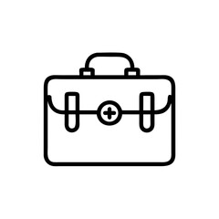 Icon of a doctorchest / first aid kit