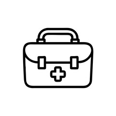 Icon of a doctorchest / first aid kit
