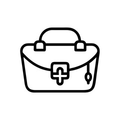 Icon of a doctorchest / first aid kit