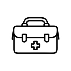 Icon of a doctorchest / first aid kit