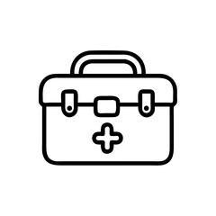 Icon of a doctorchest / first aid kit