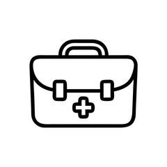 Icon of a doctorchest / first aid kit