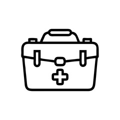 Icon of a doctorchest / first aid kit