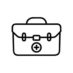 Icon of a doctorchest / first aid kit