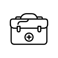 Icon of a doctorchest / first aid kit