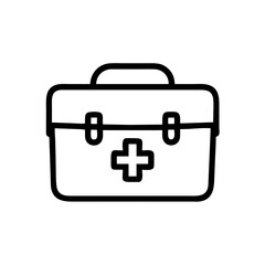 Icon of a doctorchest / first aid kit