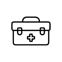 Icon of a doctorchest / first aid kit