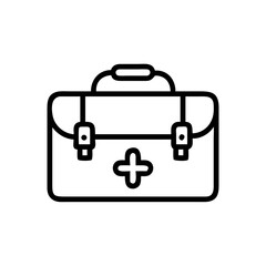 Icon of a doctorchest / first aid kit