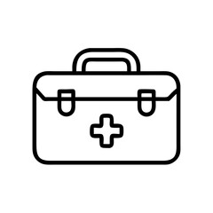 Icon of a doctorchest / first aid kit