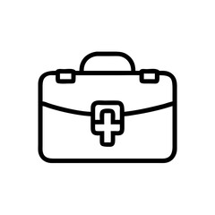 Icon of a doctorchest / first aid kit