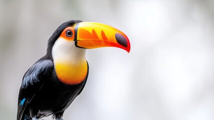 Fototapeta premium Close-up of a toucan, vibrant colors