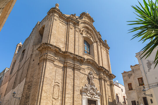 Chiesa del Santissimo Nome di Ges&ugrave;, &agrave; Bari, dans les Pouilles, Italie