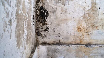 Obraz premium mold on a wall