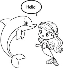 little girl with a big fish