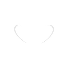 Human teeth icon vector.