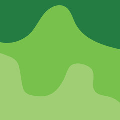 Fototapeta premium green dynamic liquid fluid flat background design