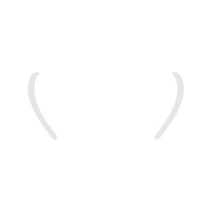 Human teeth icon vector.