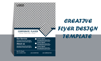 corporate identity template creative flayer design 