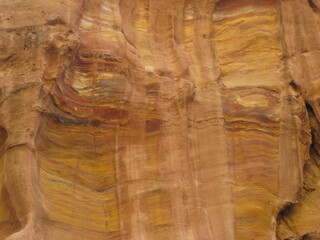 Terracotta textured rock Jordan, Natural sand-colored background