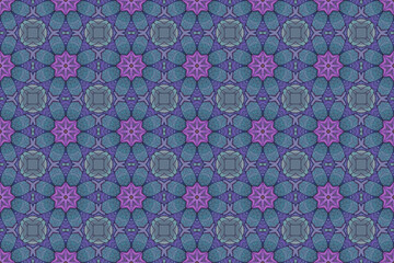 Seamless Geometric Shape Textile Wallpaper Interior Endless Decoration Visual Perspective Fashion Cloth Background Graphic Symmetric Texture Template Luxury Digital Tile Design Fabric Art Pattern.