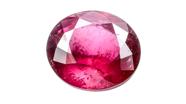 Vivid Pink Ruby Gemstone Sparkling Brilliance Precious Jewel