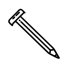 Pencil icons symbolize creativity and artistic expression. Essential for drawing, writing, and educational themes, these designs reflect the art of communication through simple tools.