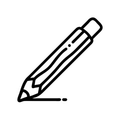 Pencil icons symbolize creativity and artistic expression. Essential for drawing, writing, and educational themes, these designs reflect the art of communication through simple tools.