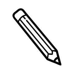 Obraz premium Pencil icons symbolize creativity and artistic expression. Essential for drawing, writing, and educational themes, these designs reflect the art of communication through simple tools.