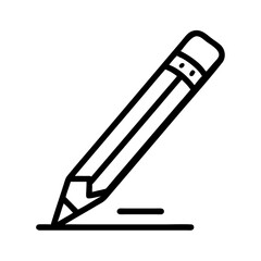 Pencil icons symbolize creativity and artistic expression. Essential for drawing, writing, and educational themes, these designs reflect the art of communication through simple tools.