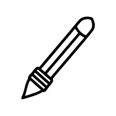 Pencil icons symbolize creativity and artistic expression. Essential for drawing, writing, and educational themes, these designs reflect the art of communication through simple tools.