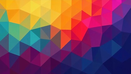Fototapeta premium Geometric abstract shapes, vibrant color palette, modern design , modern, minimal