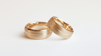 Dos anillos de oro, enlace matrimonial