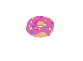 donut with sprinkles