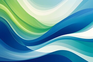 Obraz premium Blended Colors Merging Seamlessly