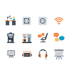 Digital Nomad & Adventure Icons - Colorful Vector Set